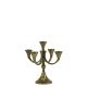 CANDELABRO IN OTTONE 5 FIAMME